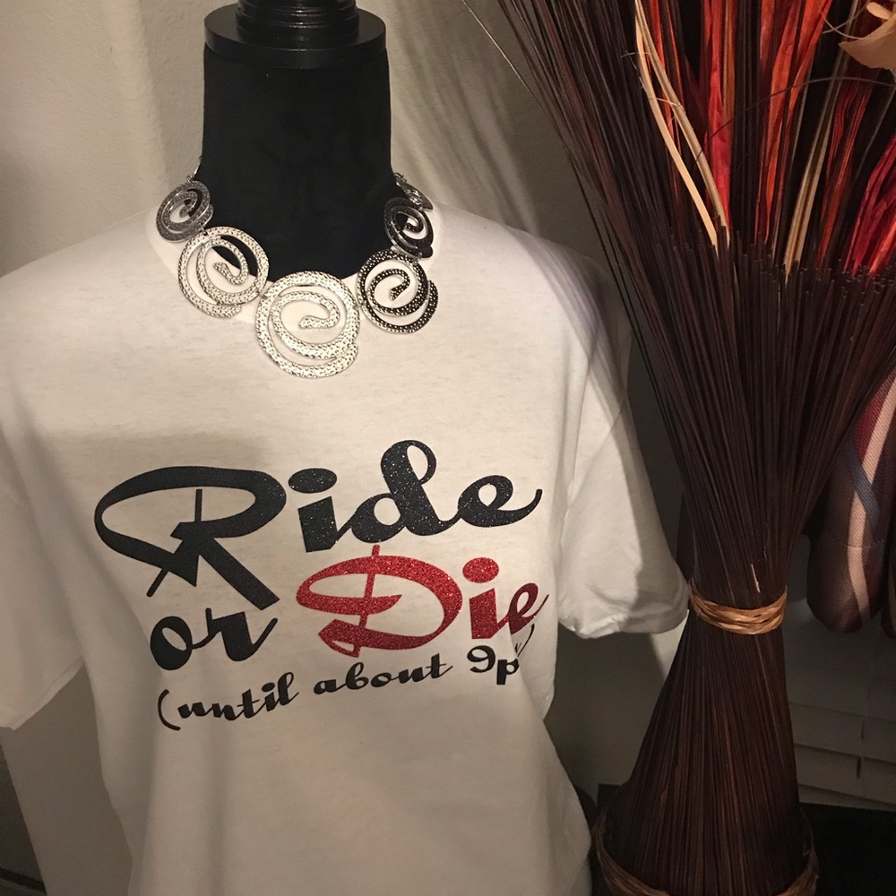 Ride or Die T-shirt ON SALE - Picture 2 of 2